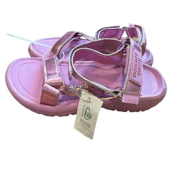 Revolve Teva X Christian Cowan Hurricane XLT2 Glitter Velcro Strap Sandals - Picture 10 of 12